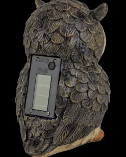 SARTANO Solcellefigur ugle H. 18 cm