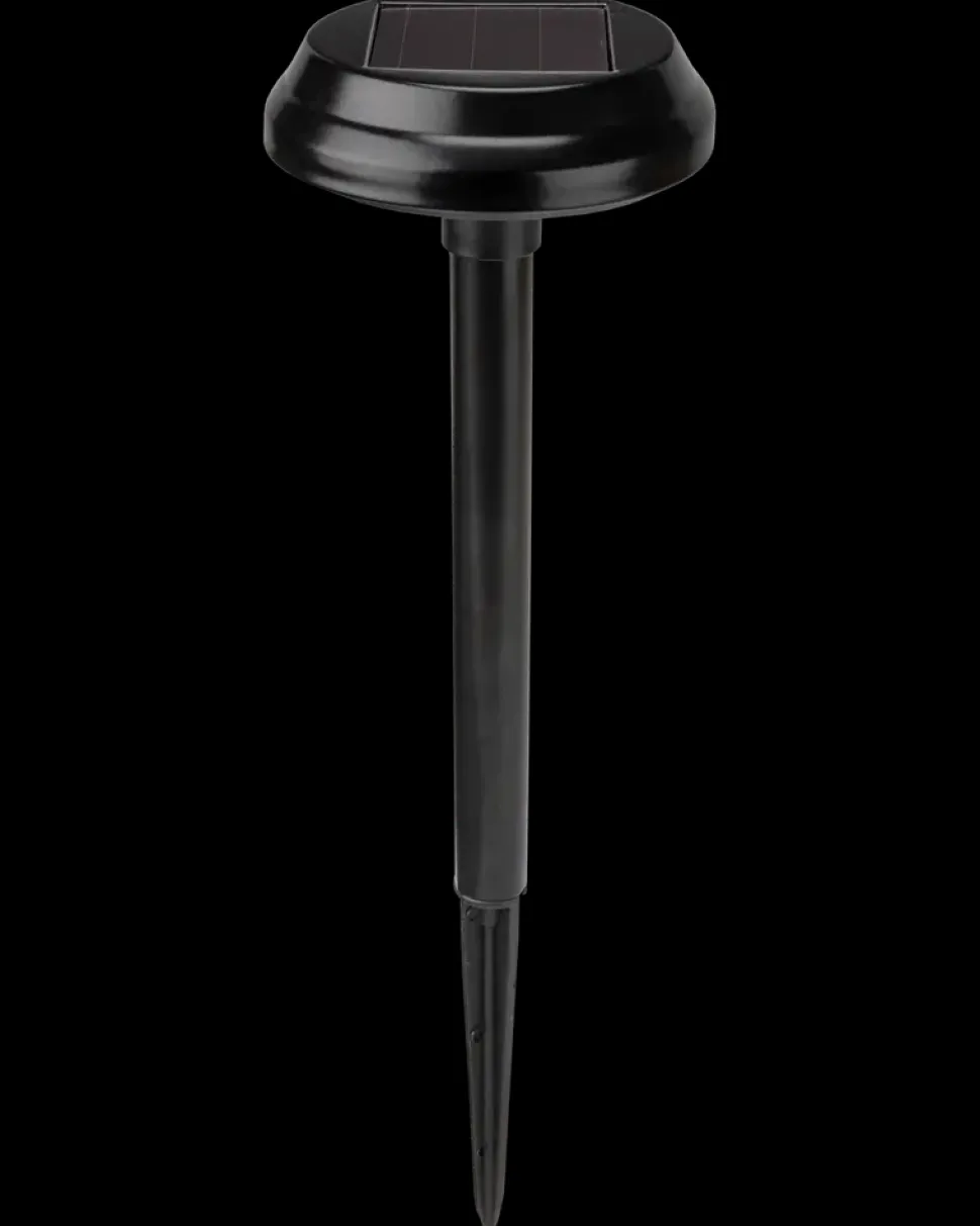 Sartano Solcellelampe med spyd og down light H. 33 cm