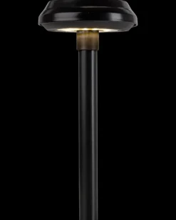 Sartano Solcellelampe med spyd og down light H. 33 cm