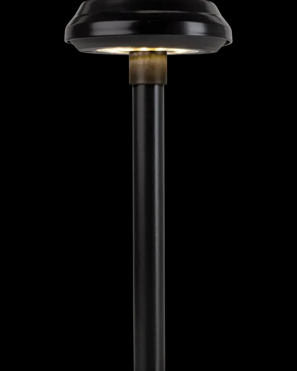 Sartano Solcellelampe med spyd og down light H. 33 cm