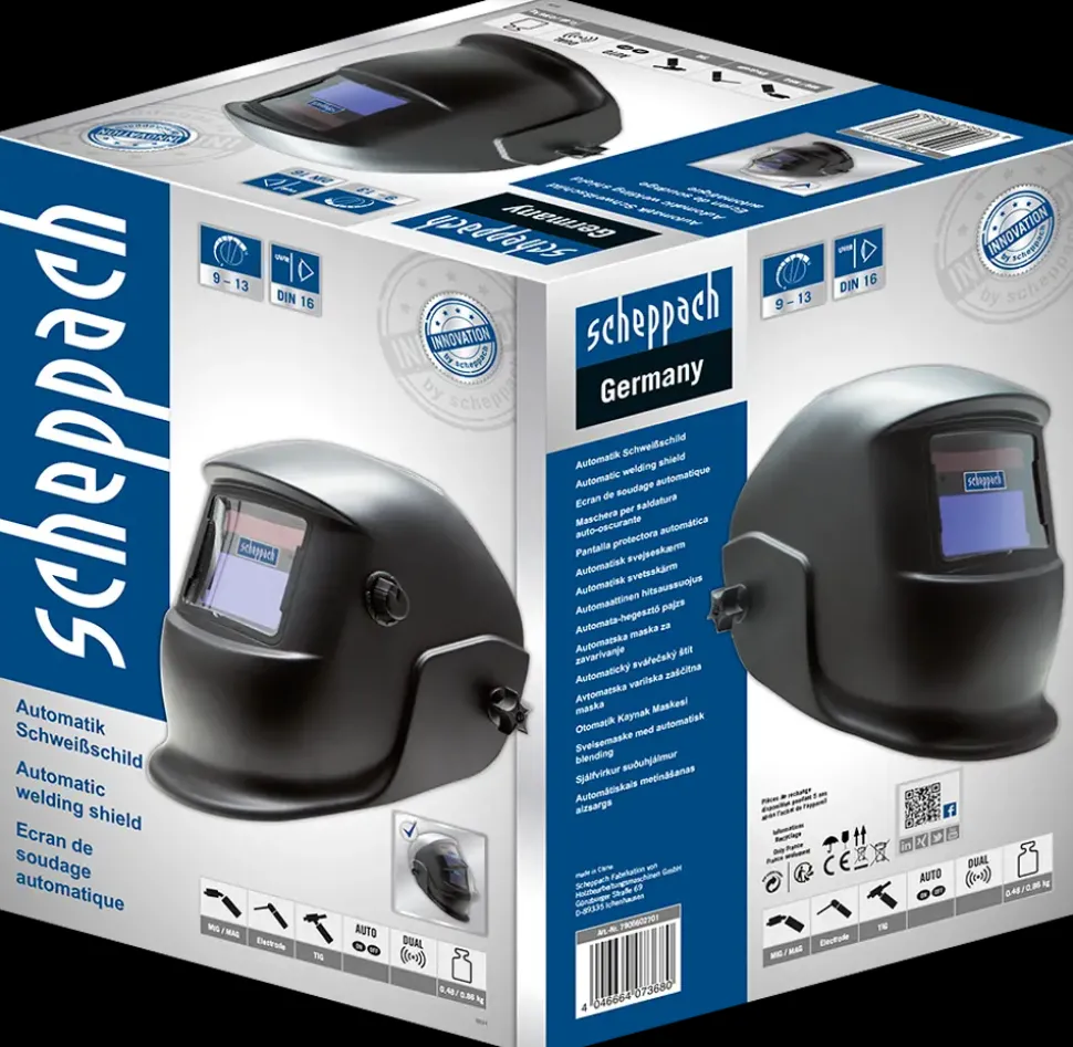 Scheppach - Elektronisk svejsehjelm