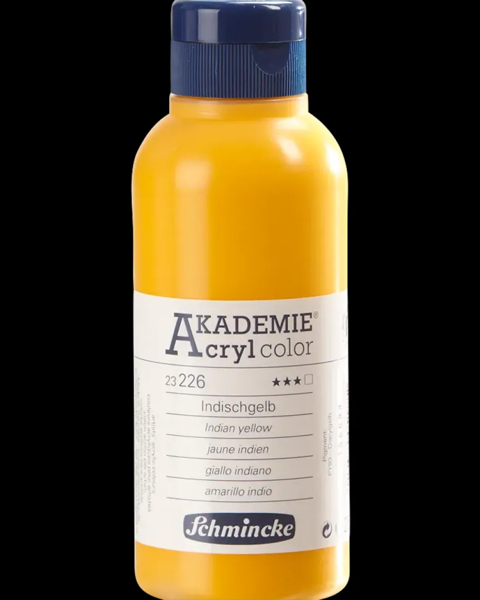 Schmincke Akrylfarve 250 ml Indian yellow