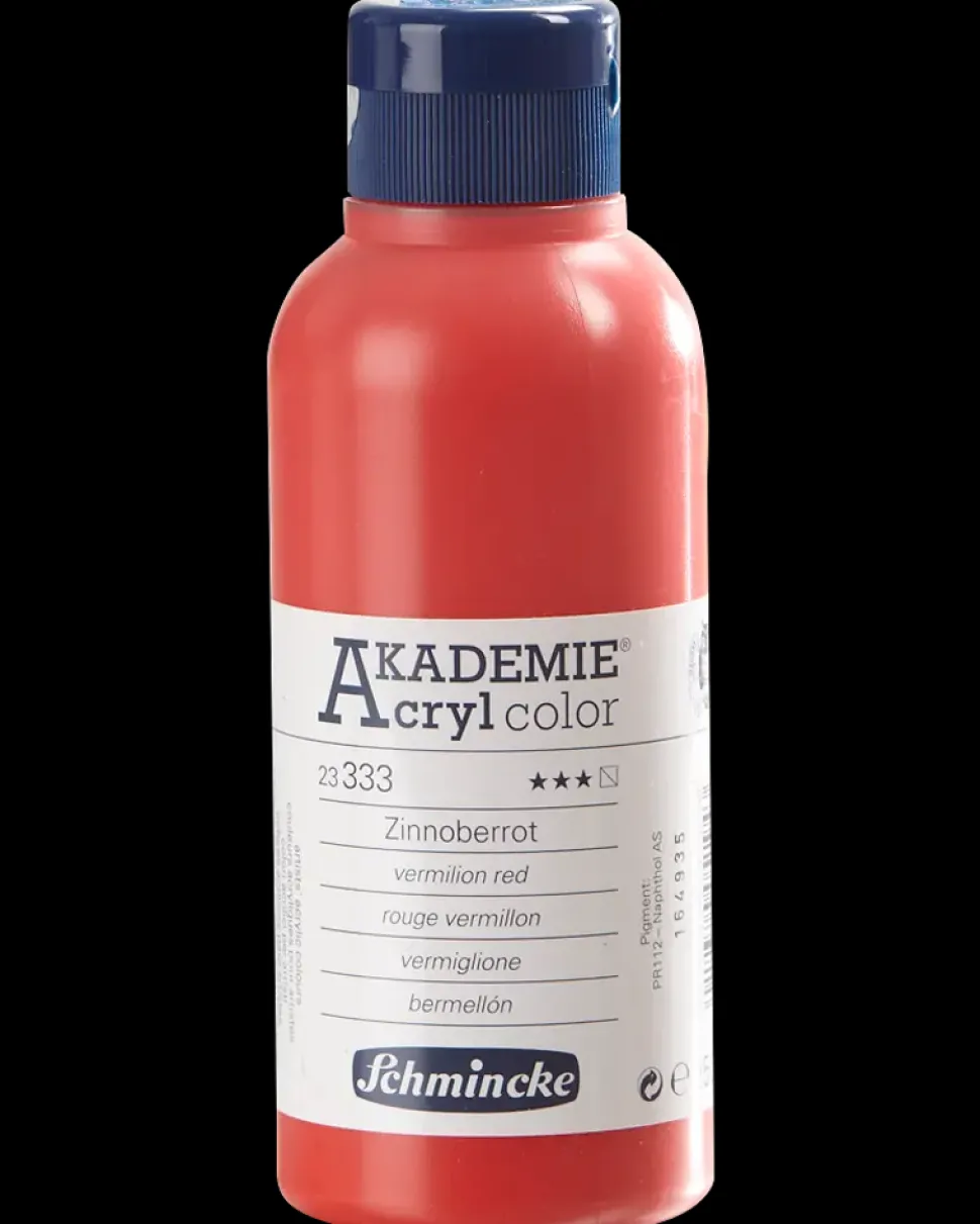 Schmincke Akrylfarve 250 ml Vermilion red