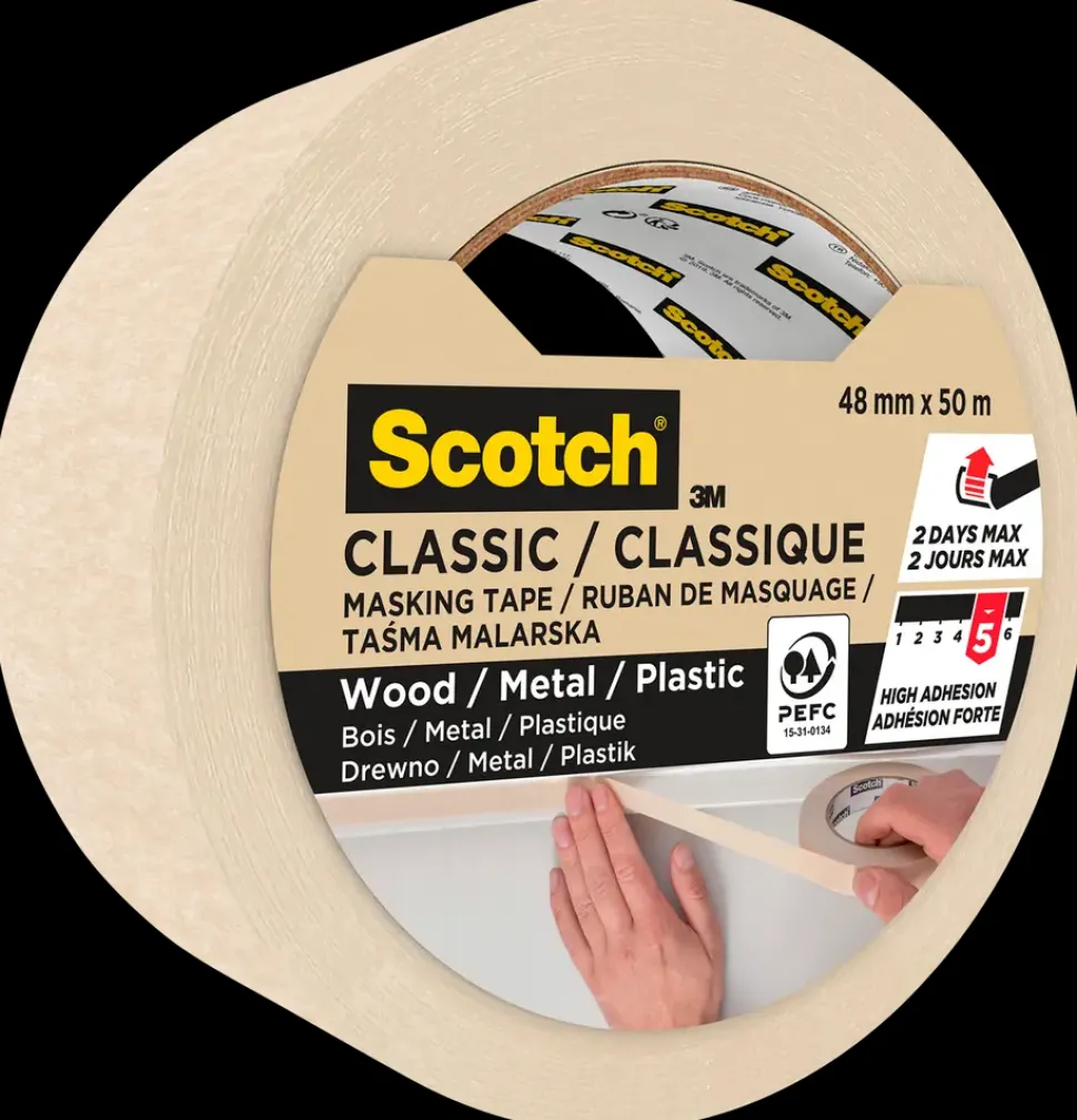 Scotch® Afdækningstape 50 meter x 48 mm