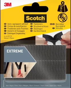 Scotch™ Ekstreme Fasteners Sort - 25 x 75 mm