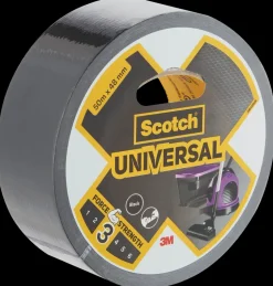 Scotch® Universal Lærredstape Sort 48 mm x 50 meter