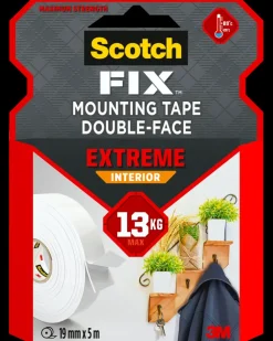 Scotch-FIX™ Dobbeltklæbende Ekstrem INDE 19 mm x 5 meter