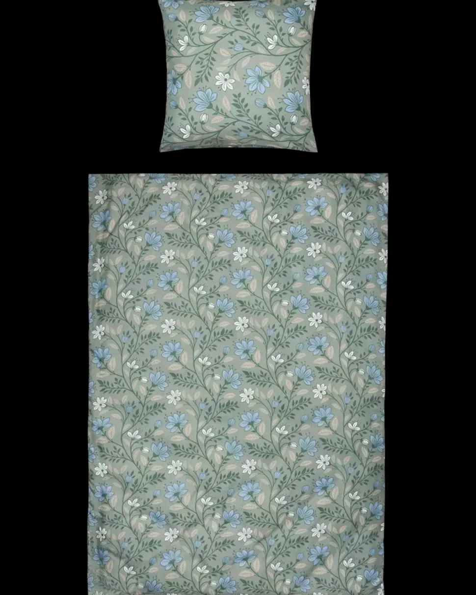 Sengesæt 140 x 200 cm - Blomster