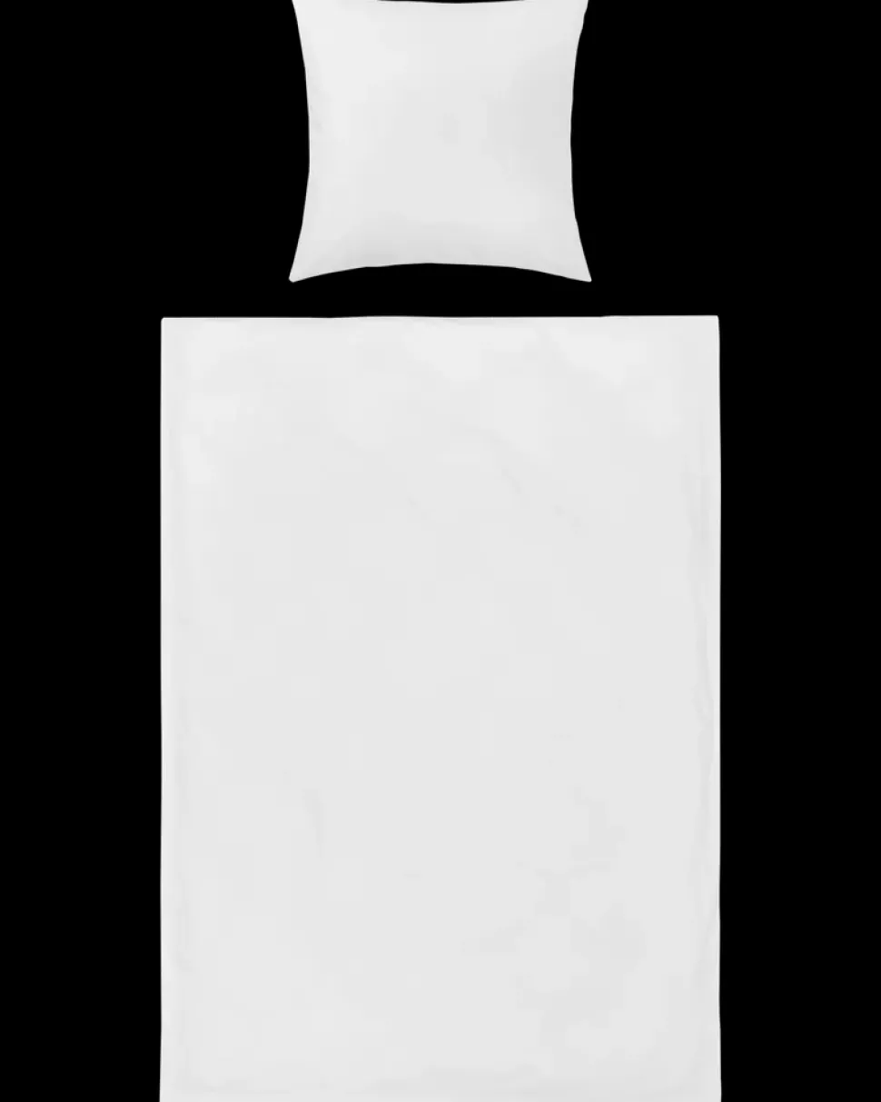 Sengesæt 140 x 200 cm - Hvid
