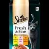 SHEBA Vådfoder 6 x 50 g - Kylling, laks og kalkun