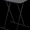 Sidebord foldbart sort