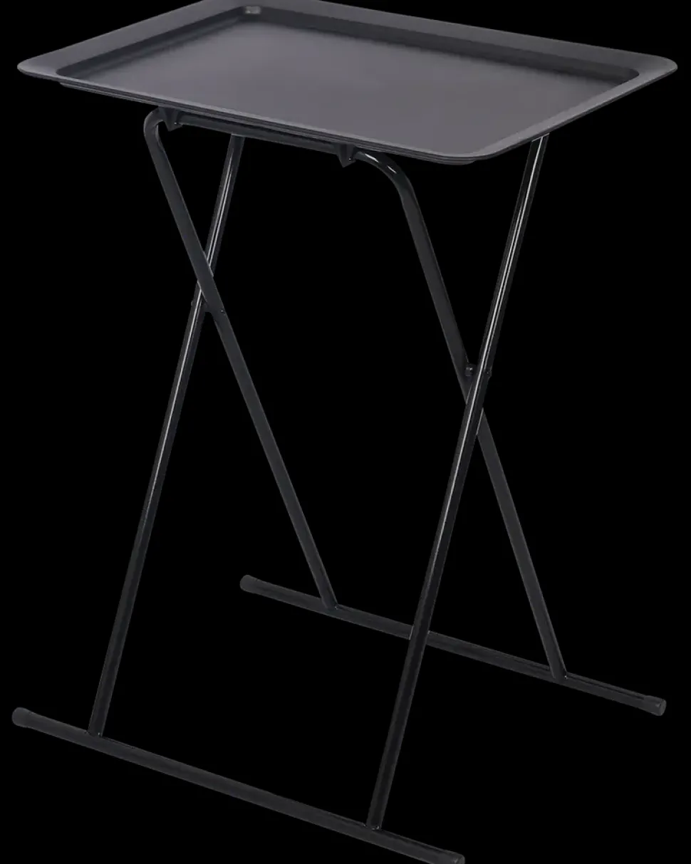 Sidebord foldbart sort