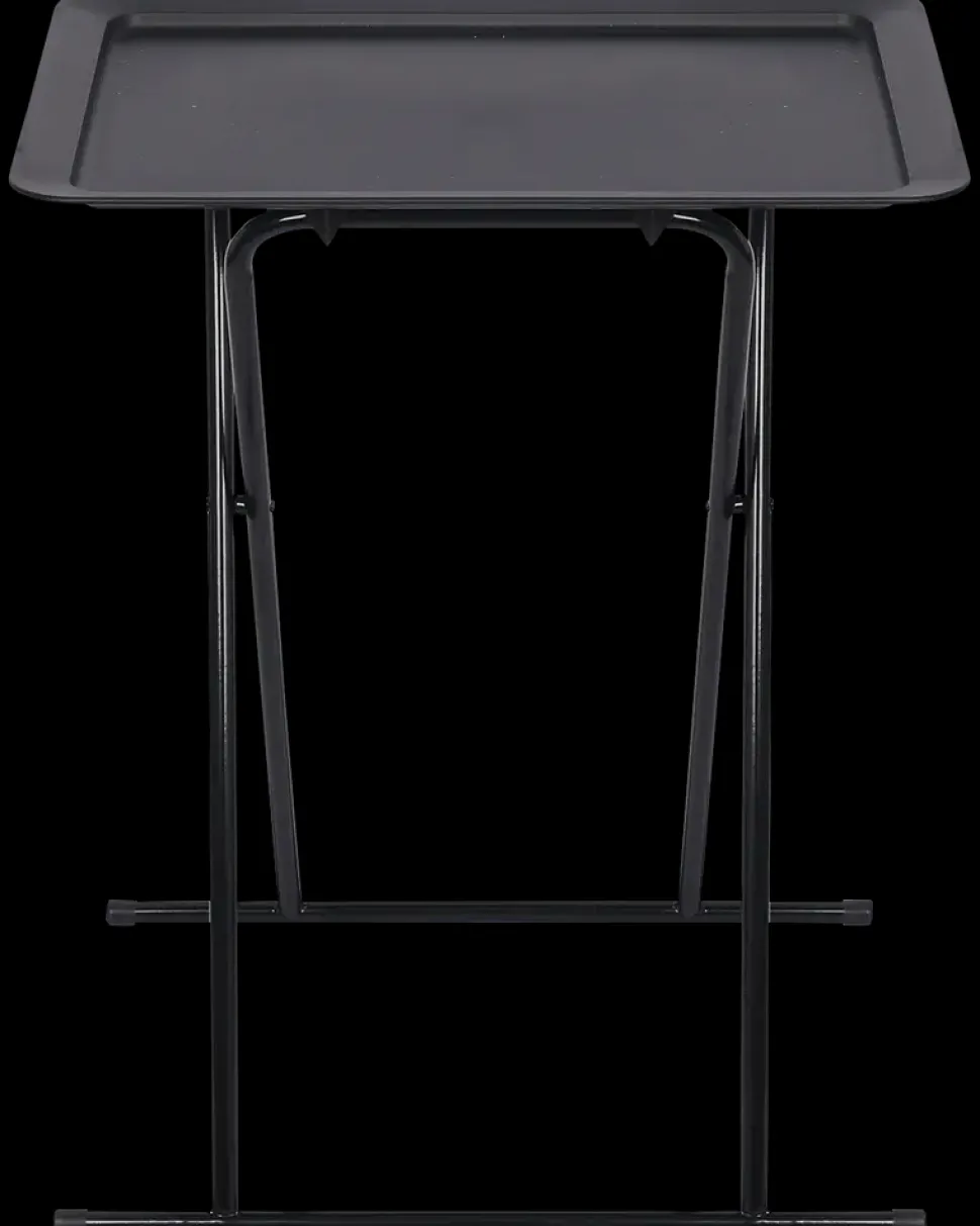 Sidebord foldbart sort