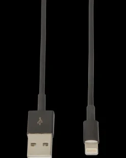 SINOX Lightningkabel 1 meter - sort