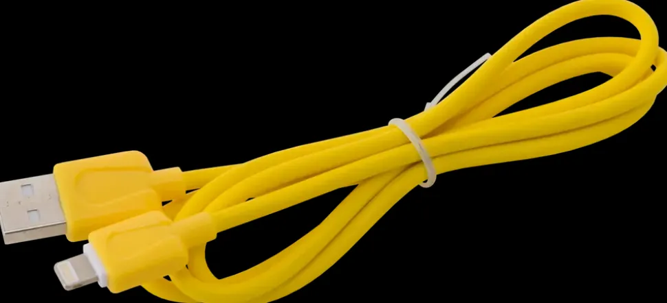 SINOX Lightningkabel 1 meter - gul