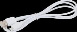 SINOX Micro-USB b-a 1 meter - hvid