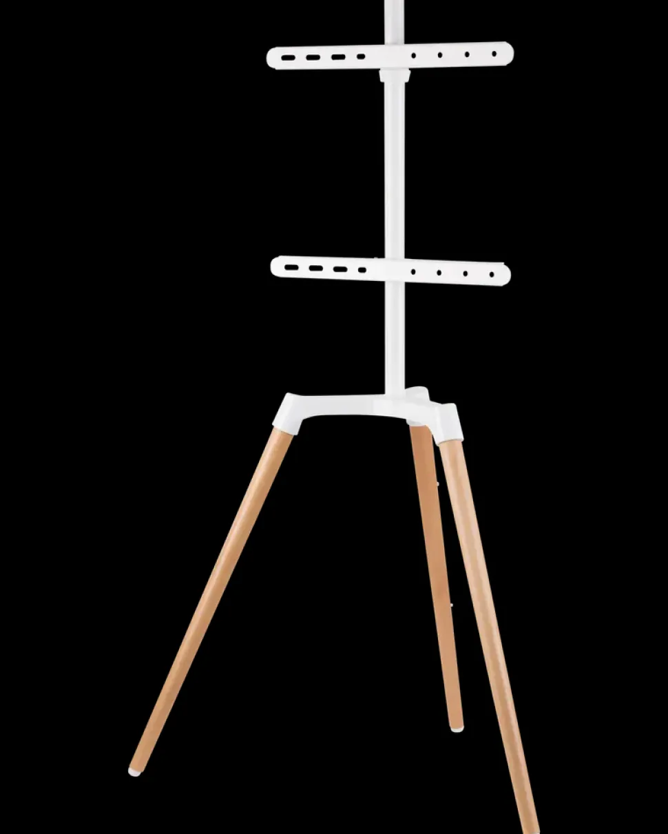 SINOX TV stander 50"-65" - bøg/hvid