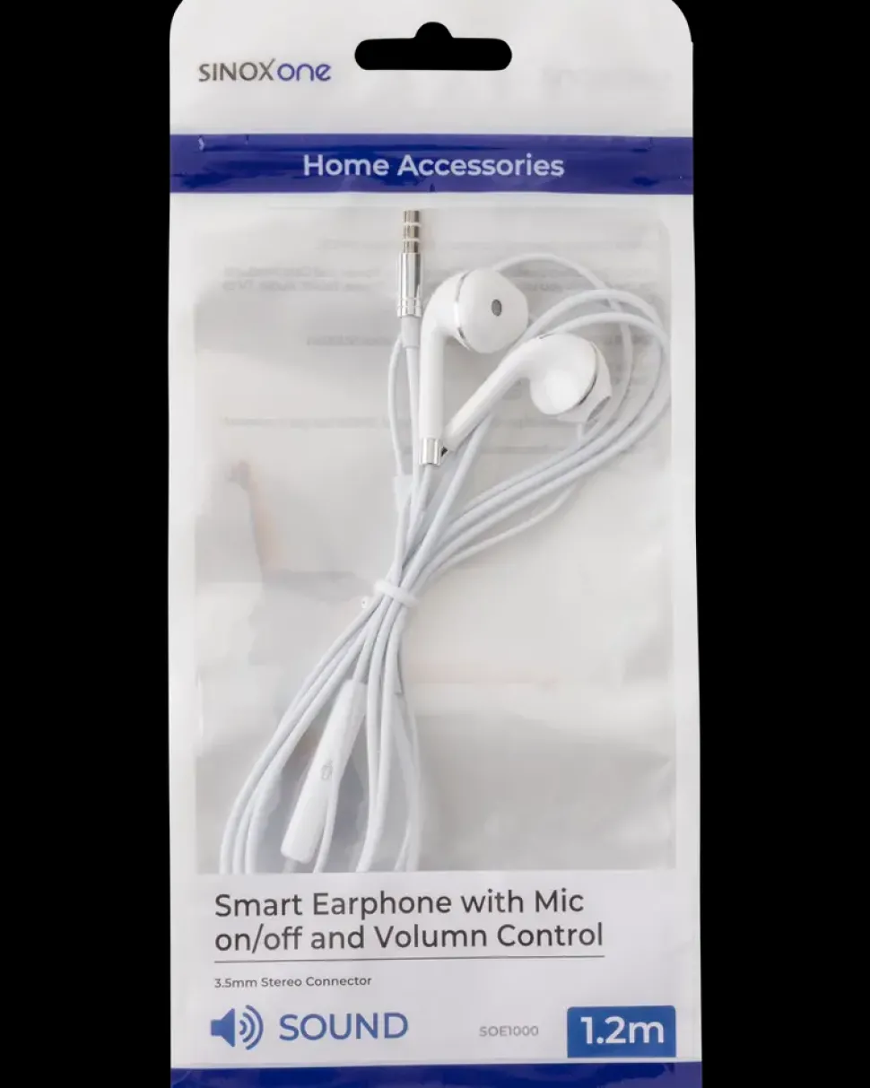 SinoxOne Høretelefoner in-ear med mikrofon