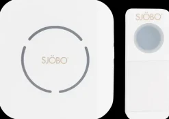 SJÖBO Dørklokke trådløs plug-in med lys