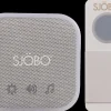 SJÖBO Dørklokke trådløs plug-in med RGB lys