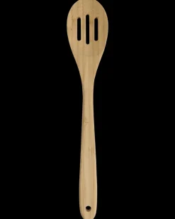SJÖBO Grydeske med huller i bambus L. 32 cm