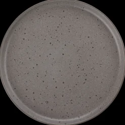 SJÖBO Tallerken stentøj Ø26 cm - brun