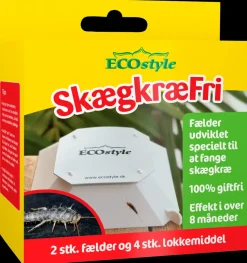 Skægkræfri fælde 2-pak