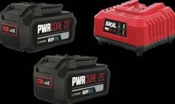 SKIL Batteri 2x4 Ah + Lader 20V