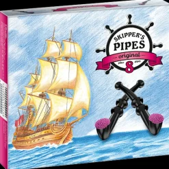 Skipper’s Pipes lakridspiber – Original 8-pak