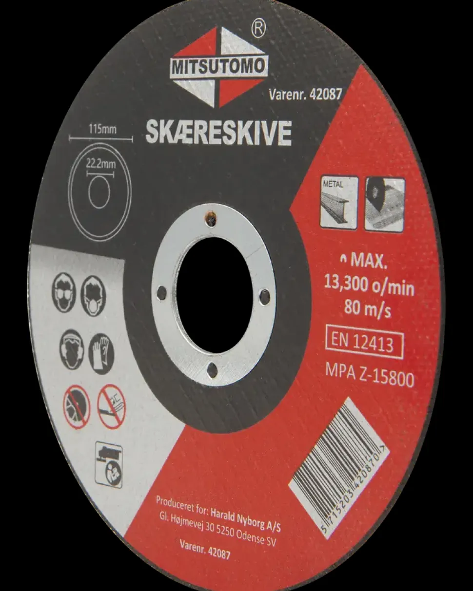 Skæreskive Ø115 x 1 mm
