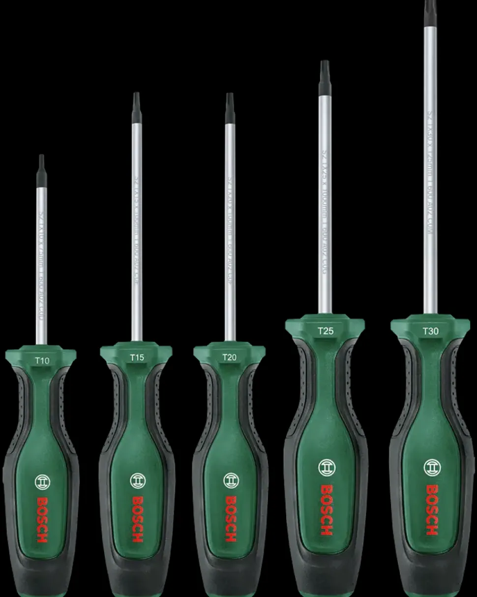 Skruetrækkersæt Torx - 5 stk