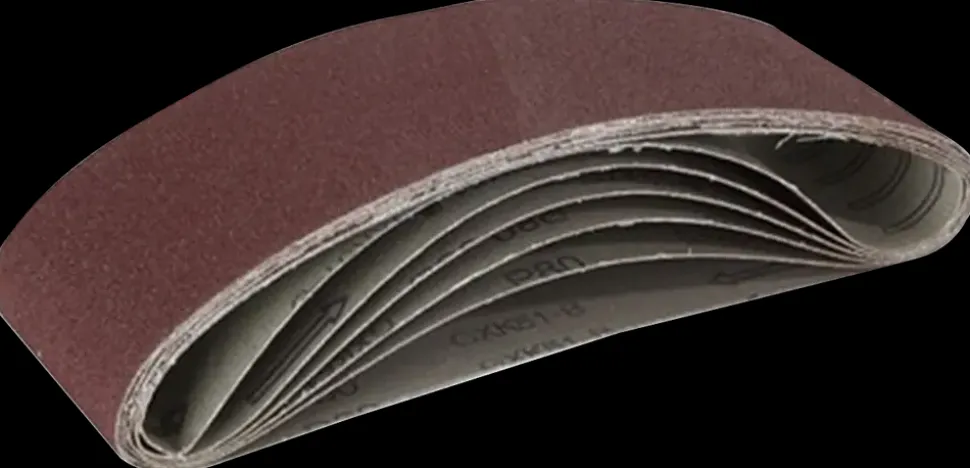 Slibebånd 75 x 533 mm K120 6-pak