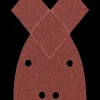 Slibepapir 95 x 135 mm K80 - 5-pak