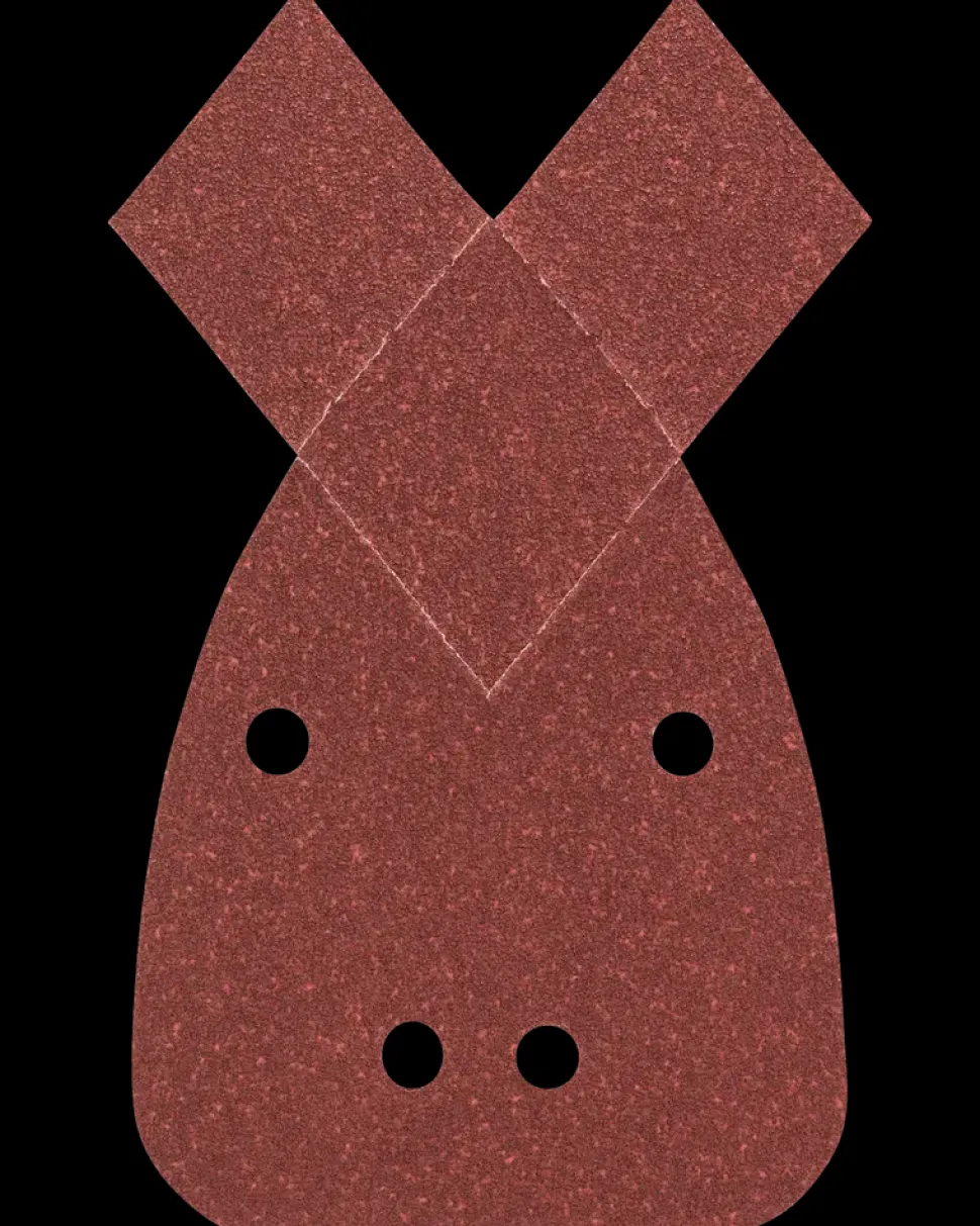 Slibepapir 95 x 135 mm K80 - 5-pak
