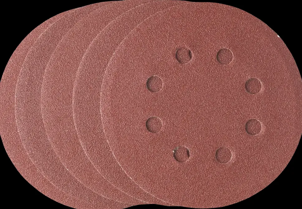 Sliberondel Ø125 mm K80 5-pak