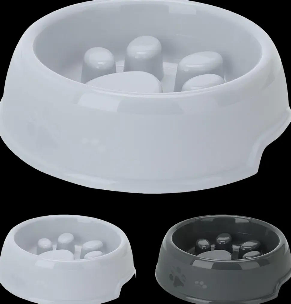 Slow feeder foderskål 0,85 L - assorterede farver