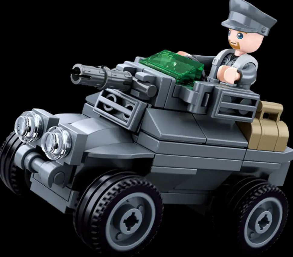 Sluban Army M38-B0680 - assorterede køretøjer