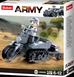 Sluban Army M38-B0680 - assorterede køretøjer