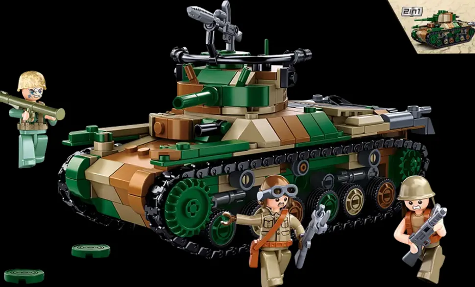 Sluban Army Medium tank M38-B1107 - 563 dele