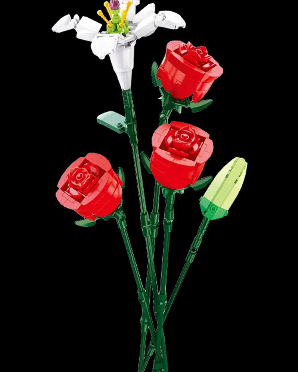 Sluban Flowers Roser M38-B1121B - 267 dele