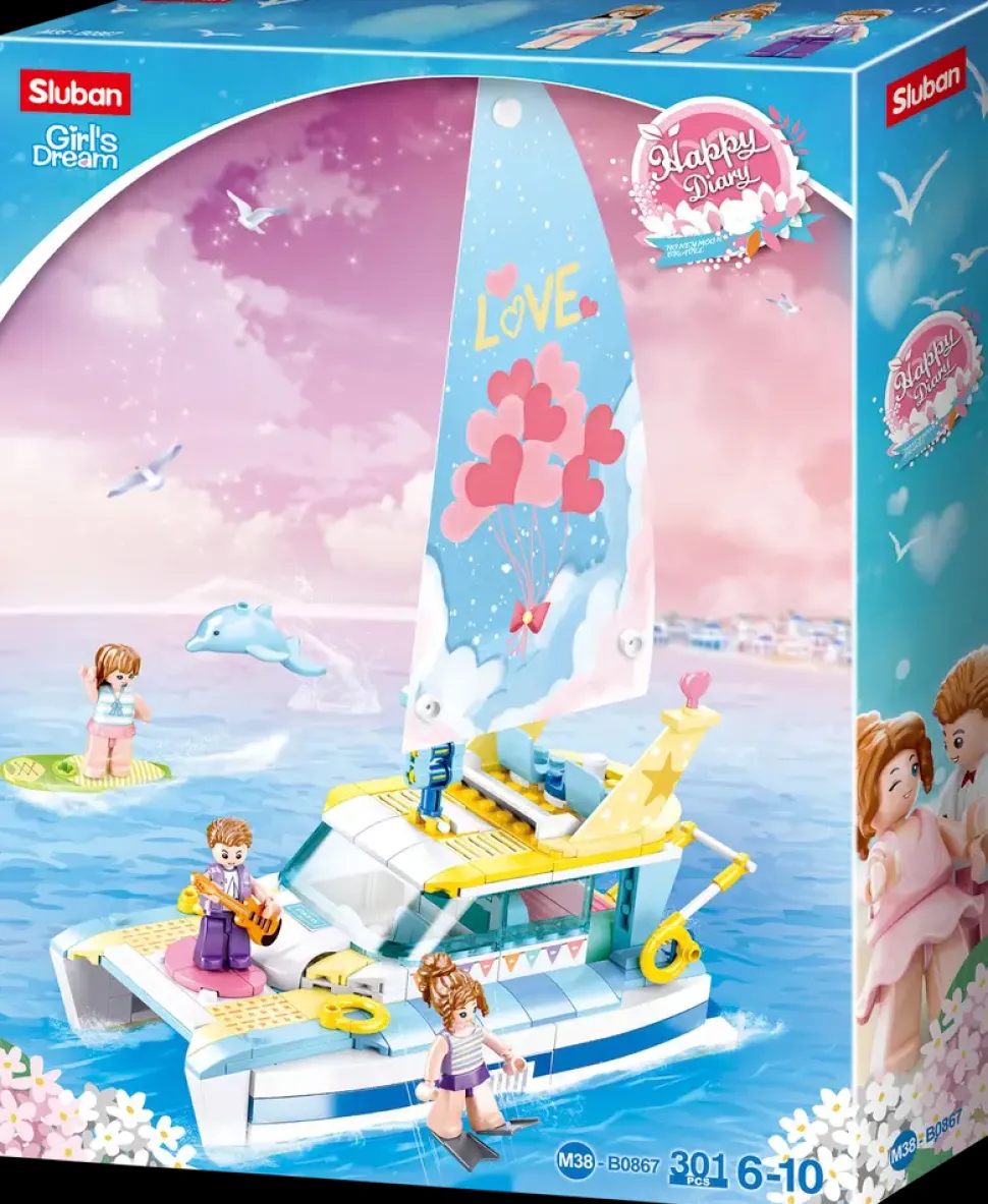 Sluban Girls Dream Yacht M38-B0867 - 301 dele