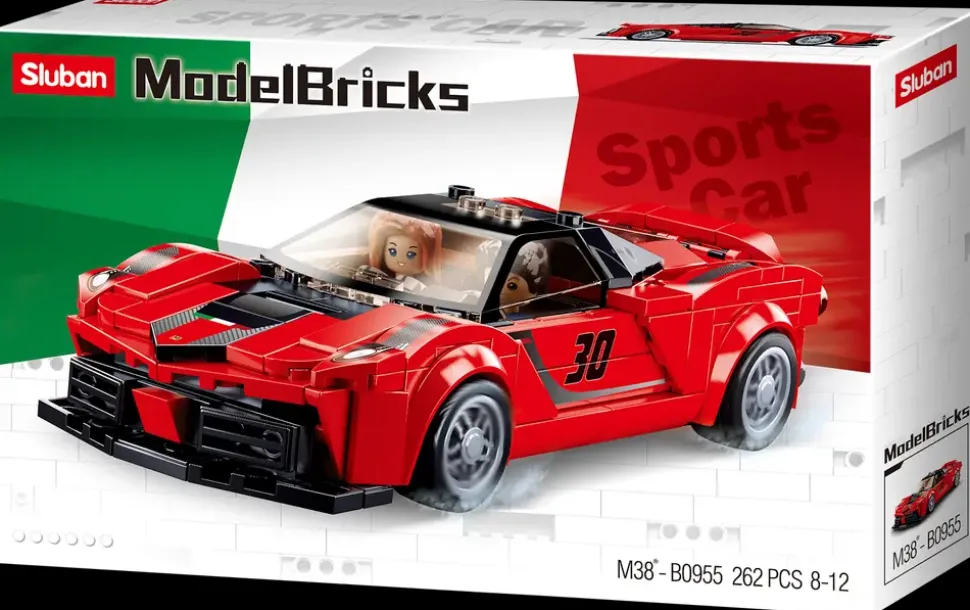 Sluban Racerbil M38-B0955 - 262 dele