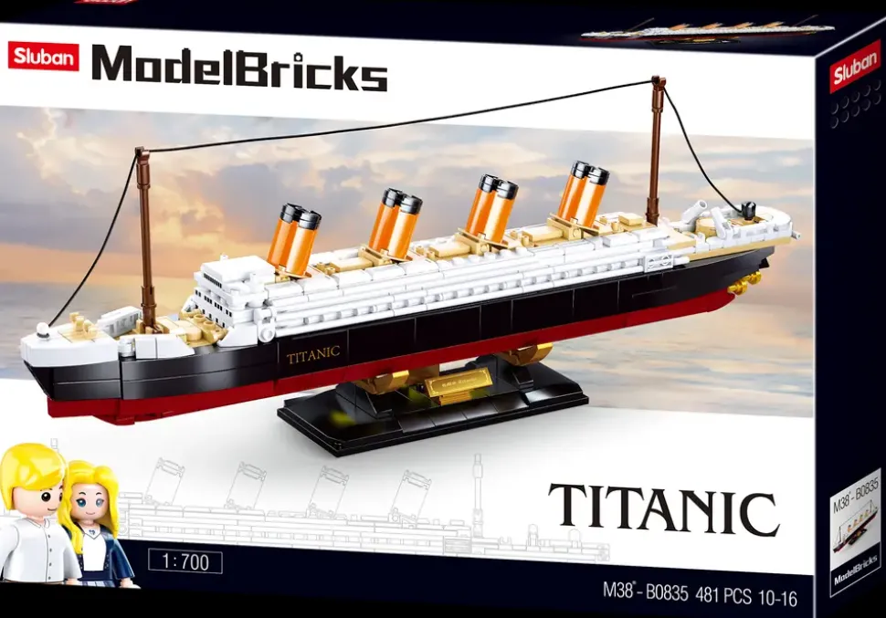 Sluban Titanic M38-B0835 - 481 dele