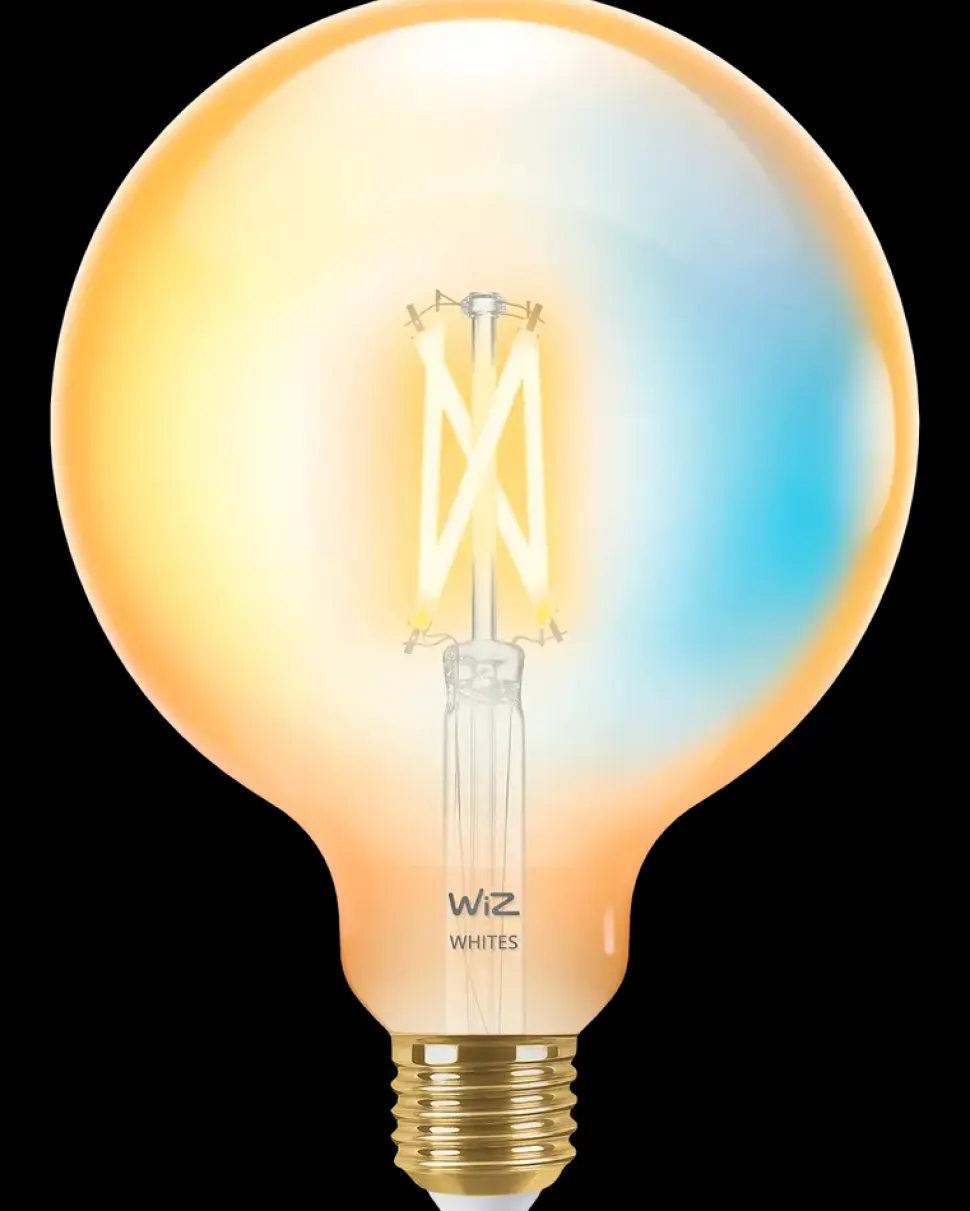 Smart LED-pære 7W E27 G125 Amber