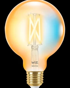 Smart LED-pære 7W E27 G95 Amber