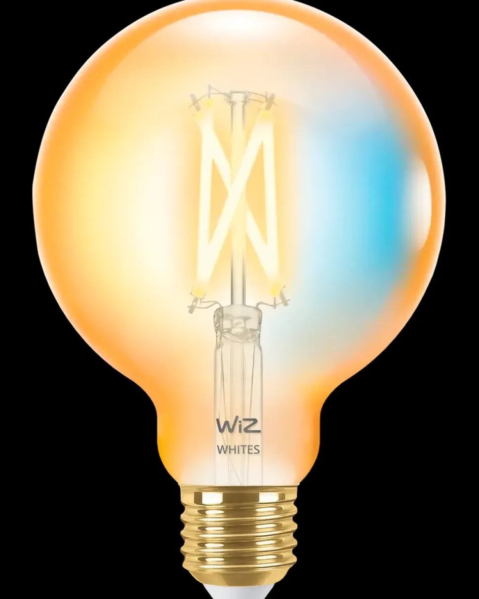 Smart LED-pære 7W E27 G95 Amber