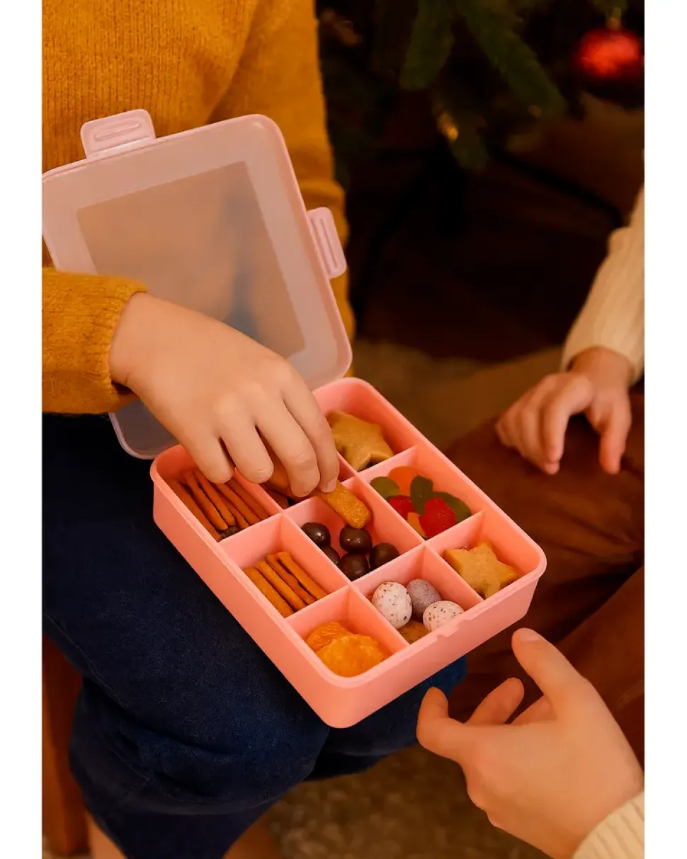 Snackbox til børn - Rosa