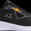 Sneakers sort/orange
