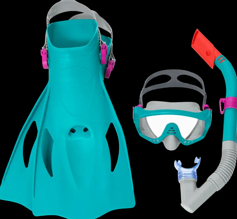 Snorkelsæt voksne - assorterede farver