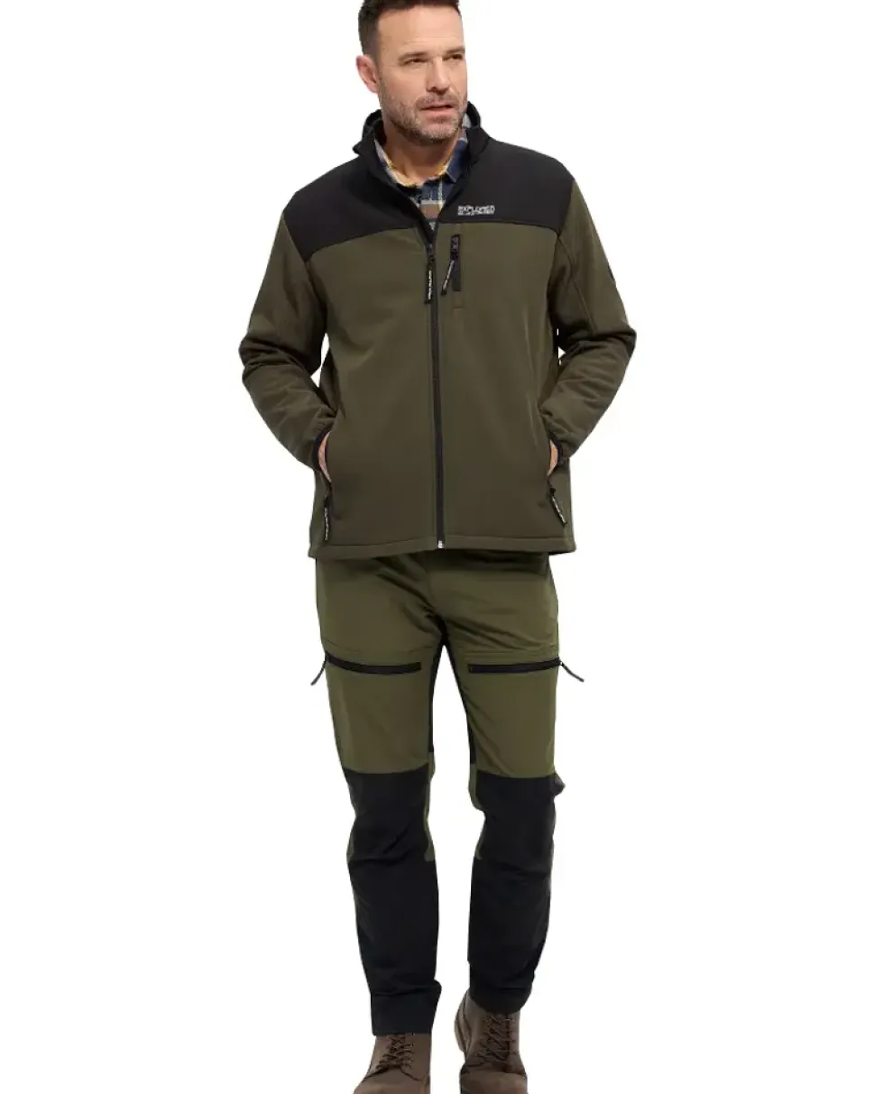 Softshell jakke - Grøn